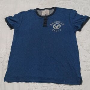 American Eagle Outfitters Kids Navy Tee